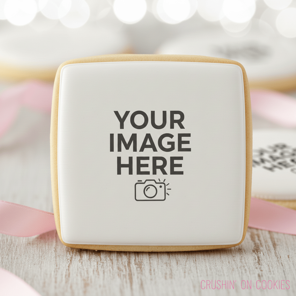 12 Custom Logo & Photo Personalized Sugar Cookies – Direct Print - Crushin' on Cookies