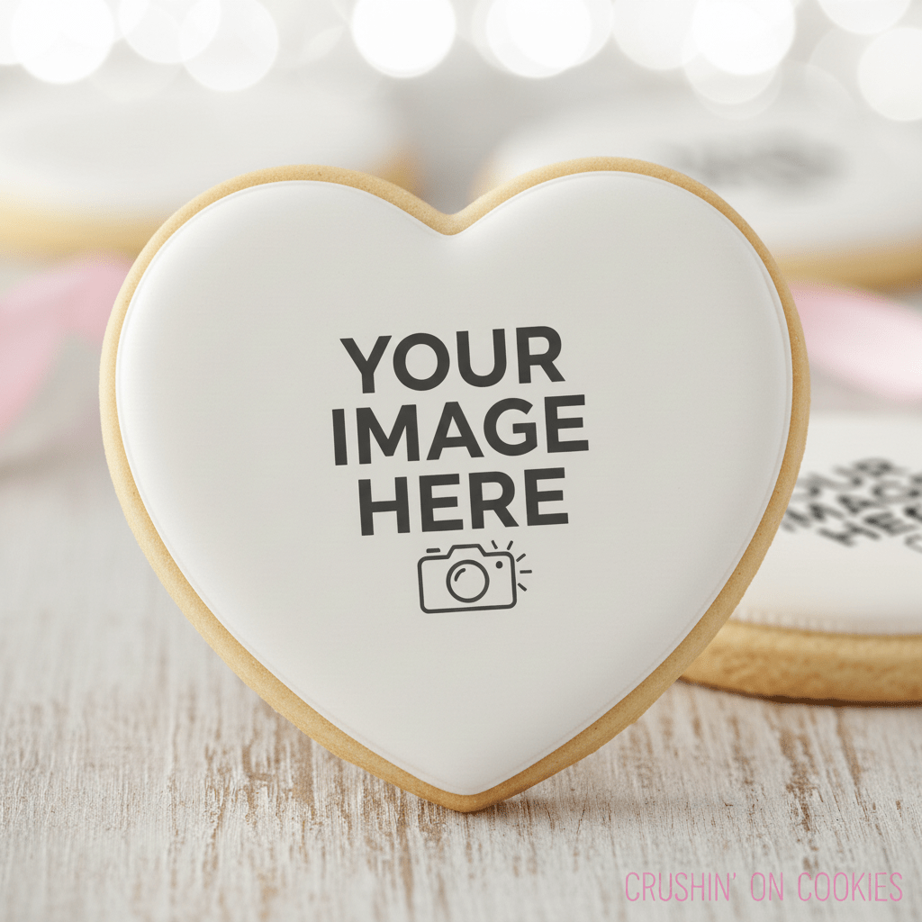 12 Custom Logo & Photo Personalized Sugar Cookies – Direct Print - Crushin' on Cookies