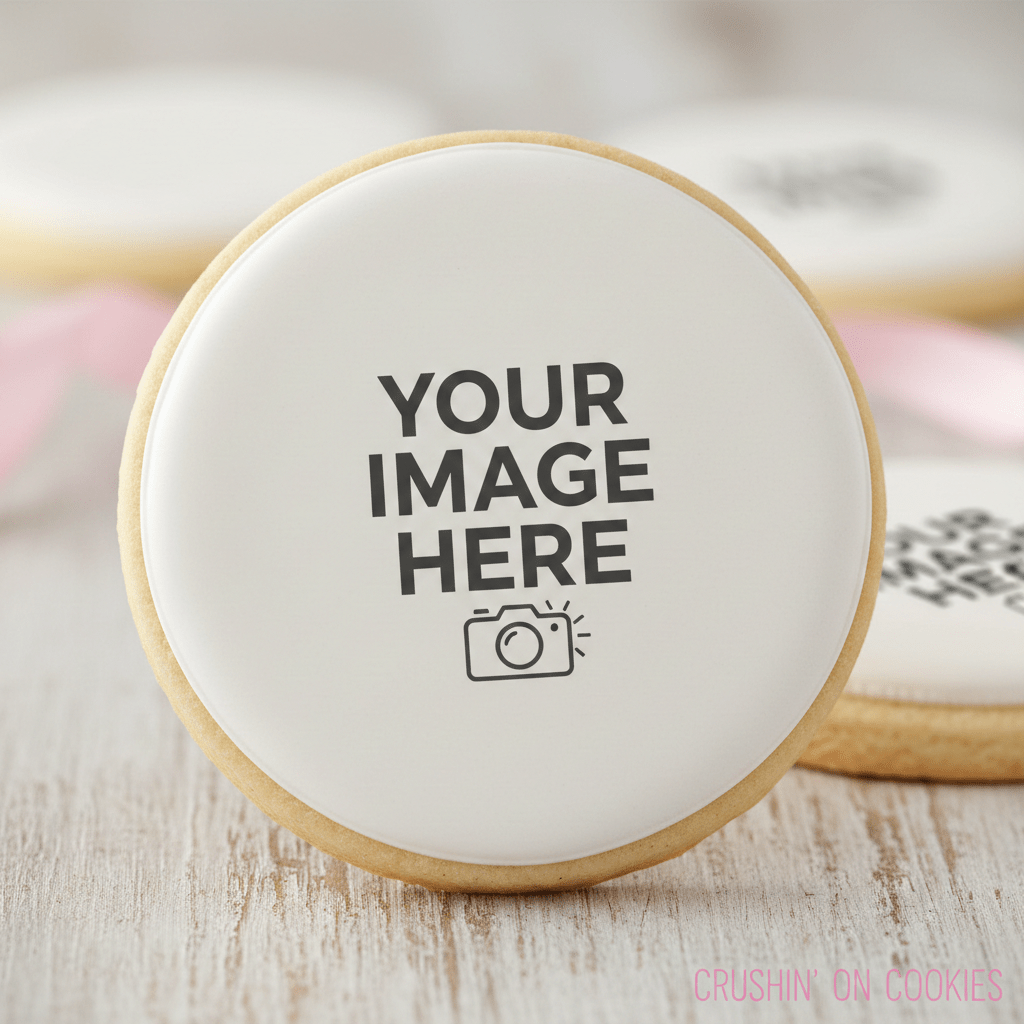 12 Custom Logo & Photo Personalized Sugar Cookies – Direct Print - Crushin' on Cookies
