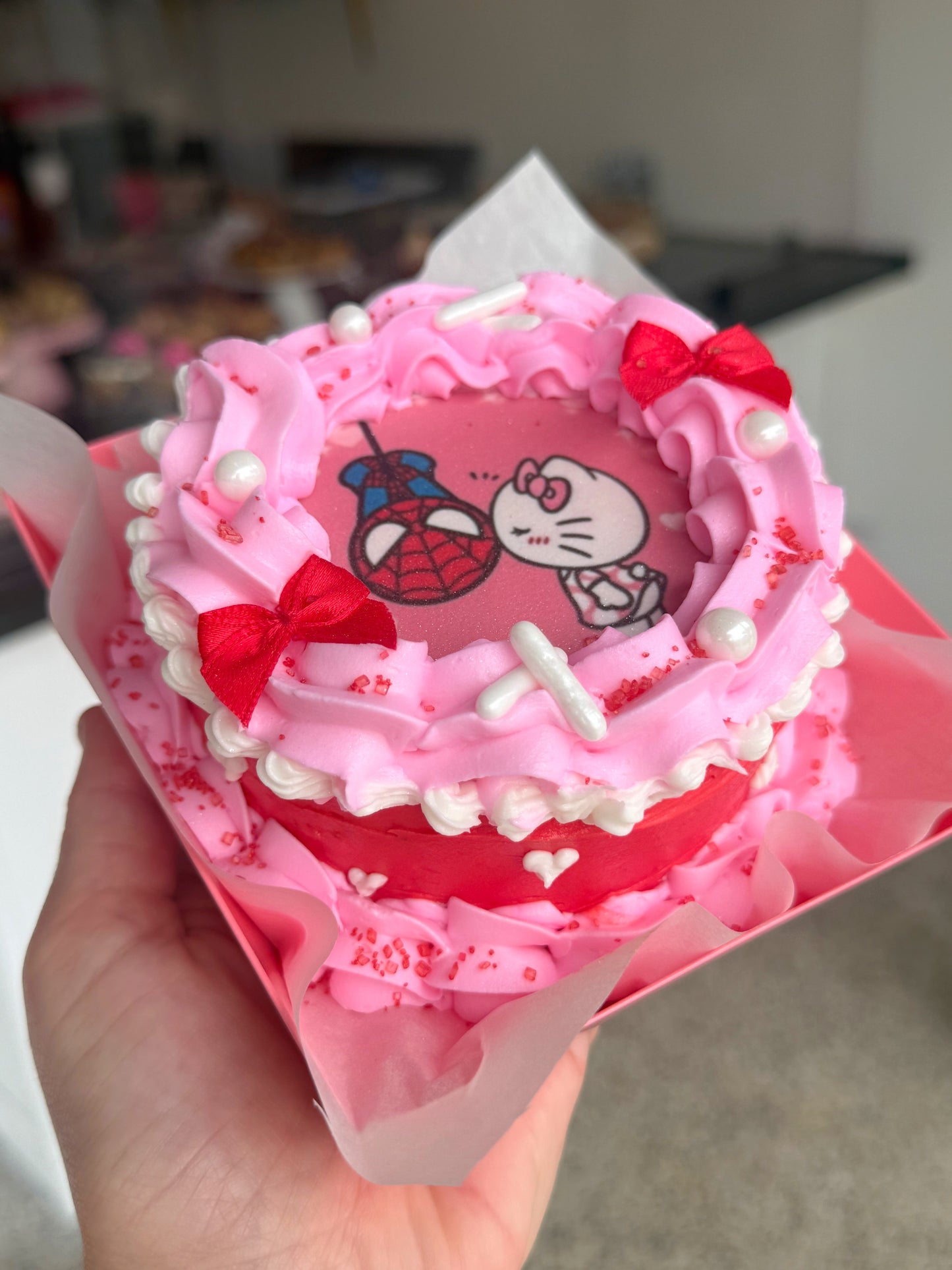 4 - Inch Mini Bento Cake: The Printed Collection (Pick - Up Only) - Crushin' on Cookies