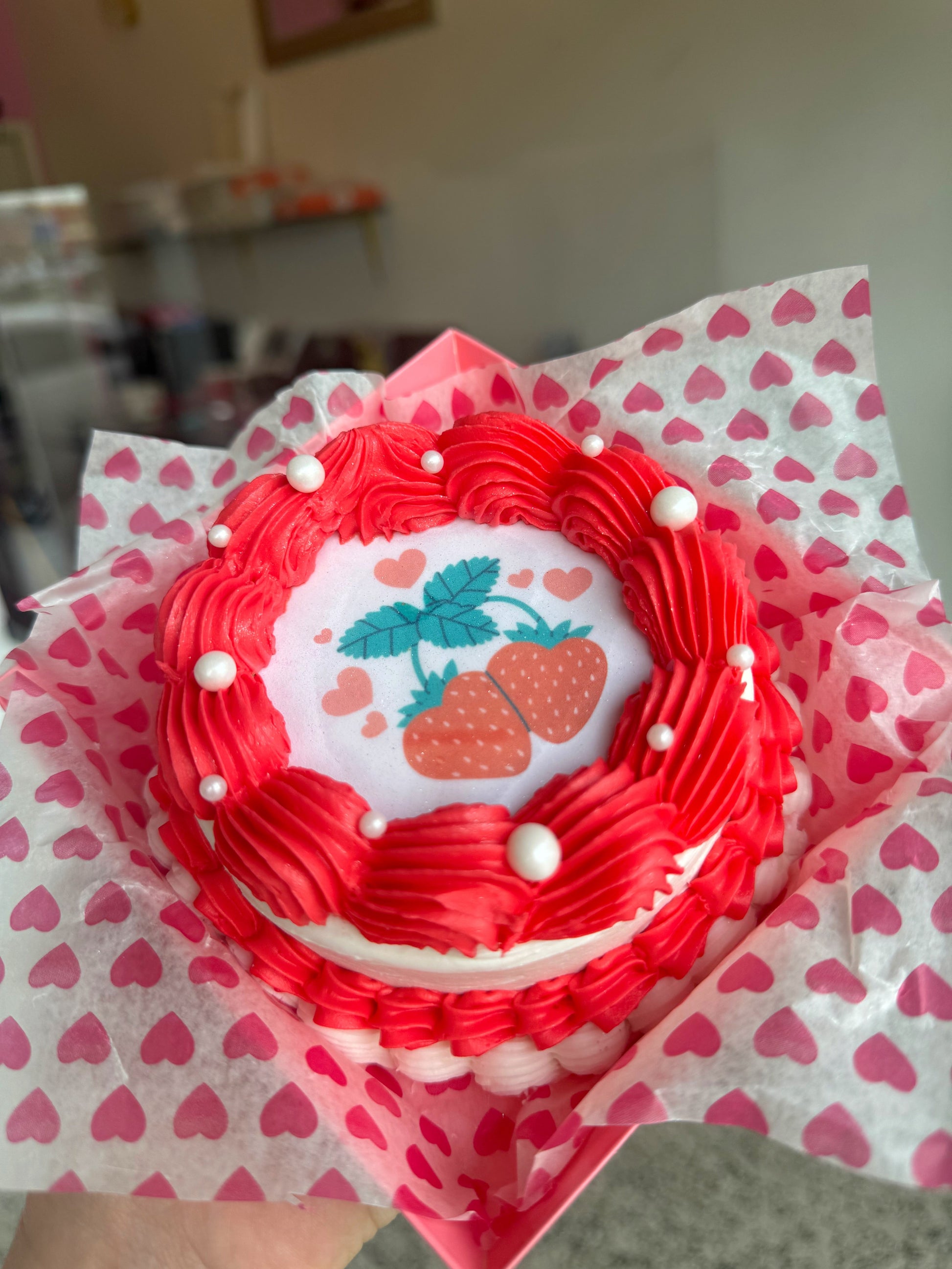 4 - Inch Mini Bento Cake: The Printed Collection (Pick - Up Only) - Crushin' on Cookies