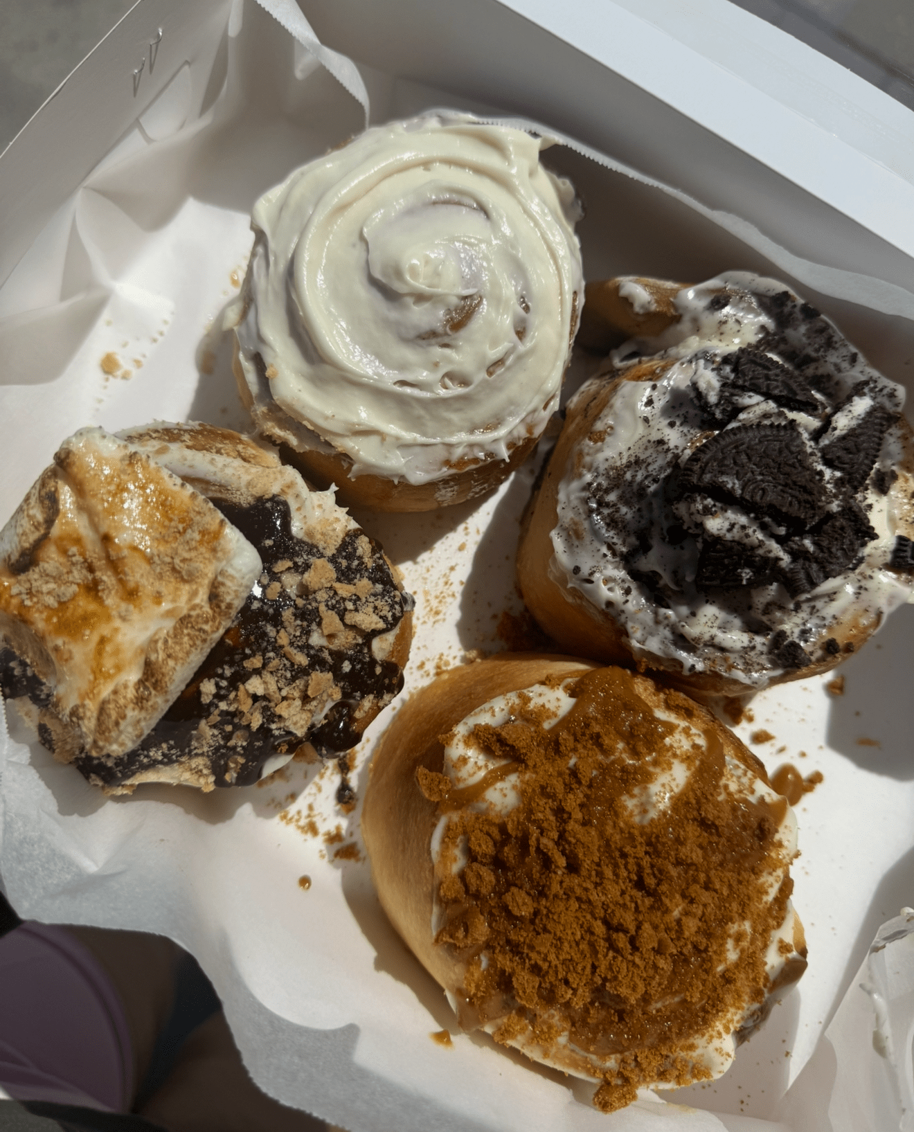 4 pack of cinnamon rolls - Crushin' on Cookies