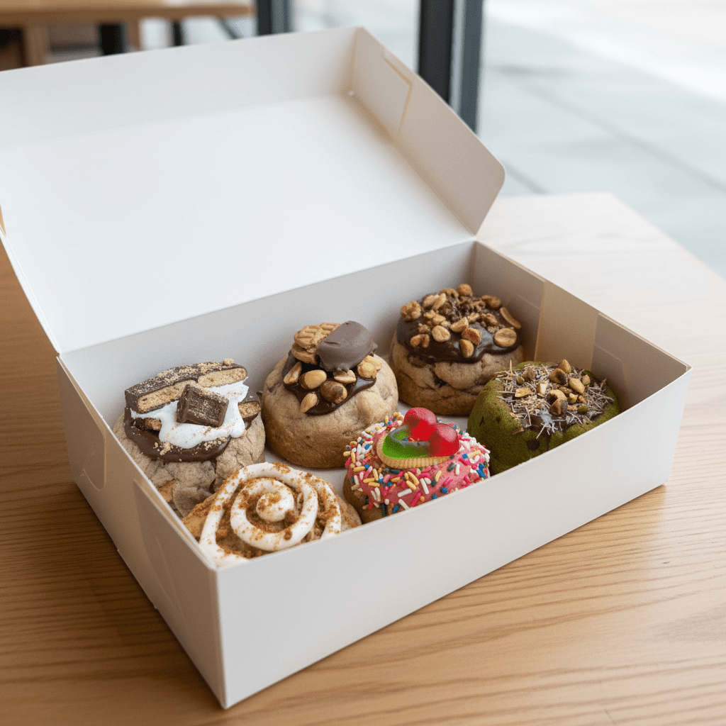 6 - Pack Stuffed Cookie Box - Crushin' on Cookies
