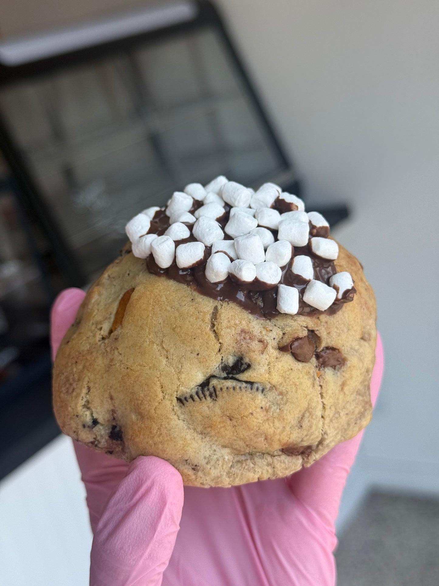 Smoreo stuffed cookies