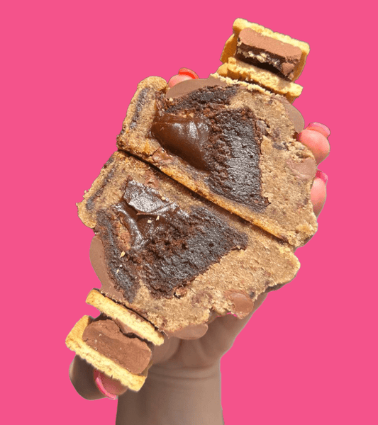 Brownie Bomb: Ultimate Fudge Brownie Stuffed Cookie! - Crushin' on Cookies