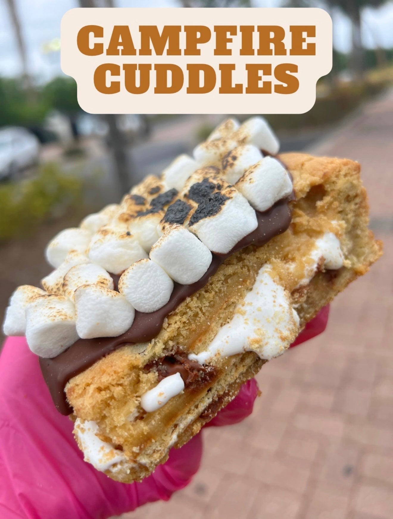 Campfire cuddles bar - Crushin' on Cookies