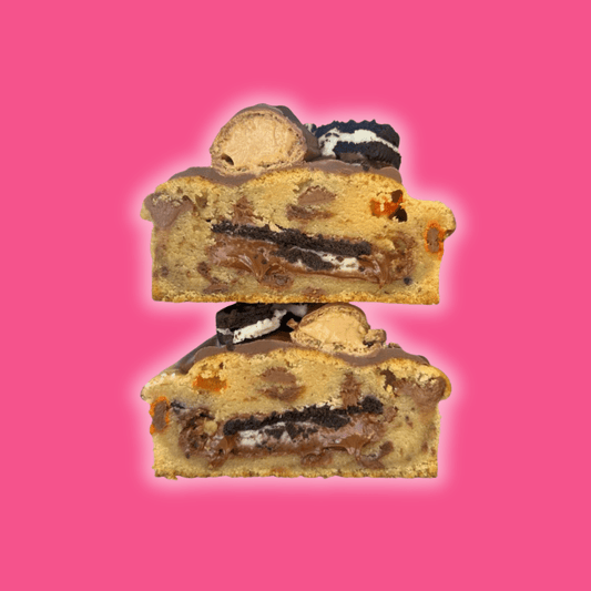 Nutella Oreo M&M Stuffed Cookie - Crushin' on Cookies