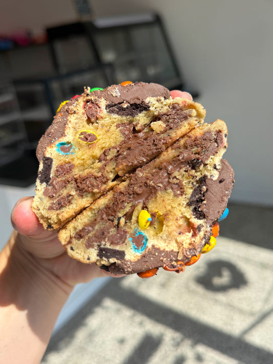 Nutella Oreo Stuffed Cookie - Crushin' on Cookies