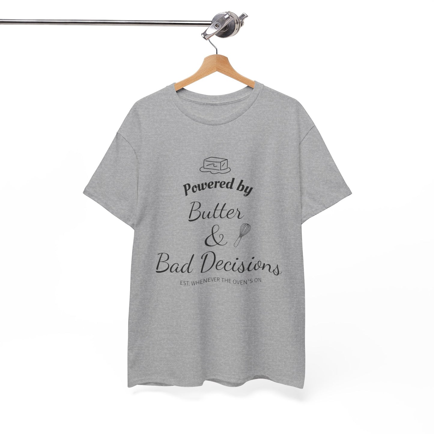 Powered by — Baking Lover Graphic Tee - Crushin' on Cookies