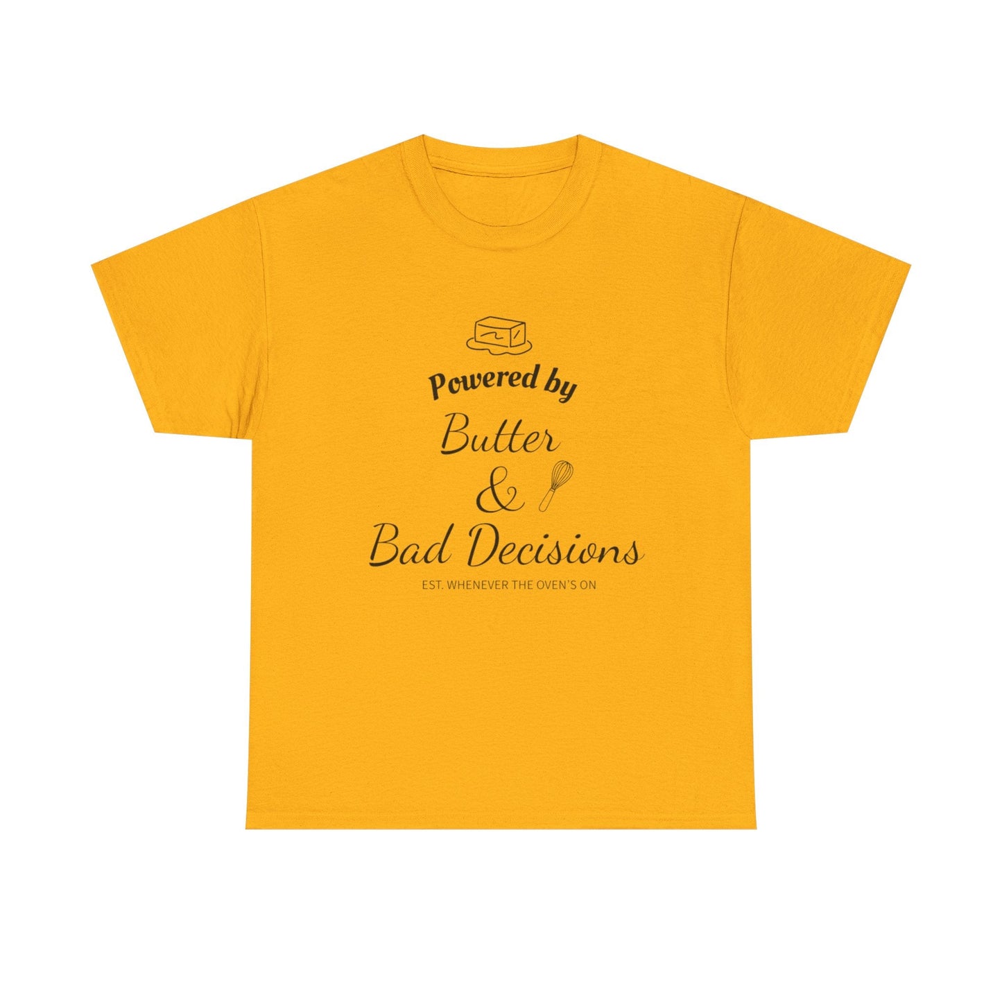 Powered by — Baking Lover Graphic Tee - Crushin' on Cookies