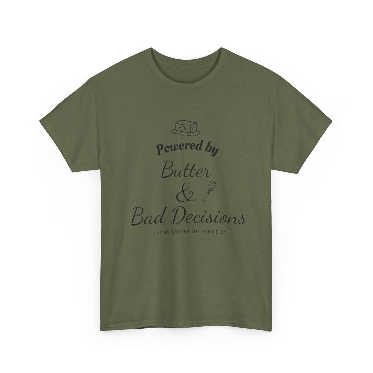 Powered by — Baking Lover Graphic Tee - Crushin' on Cookies