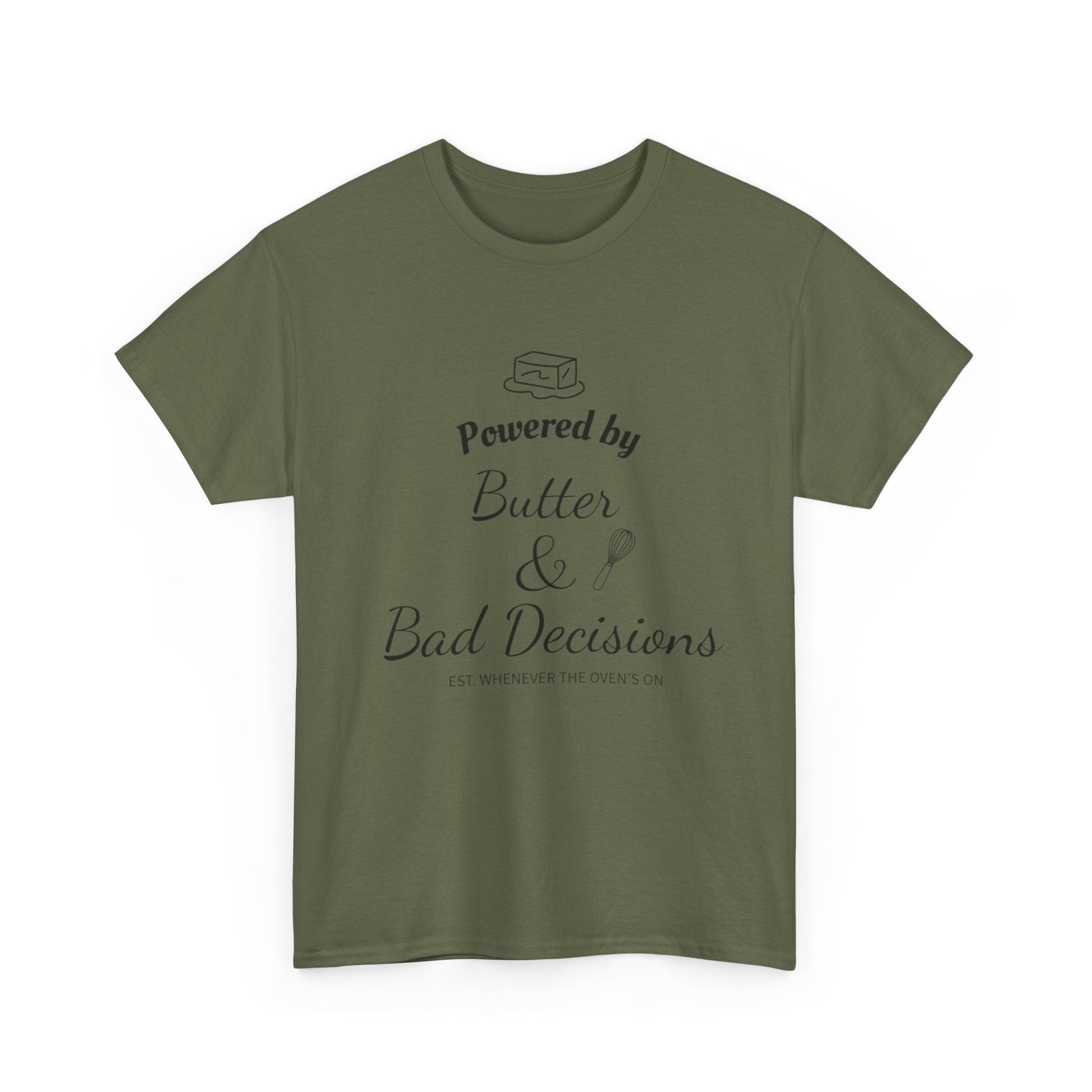 Powered by — Baking Lover Graphic Tee - Crushin' on Cookies