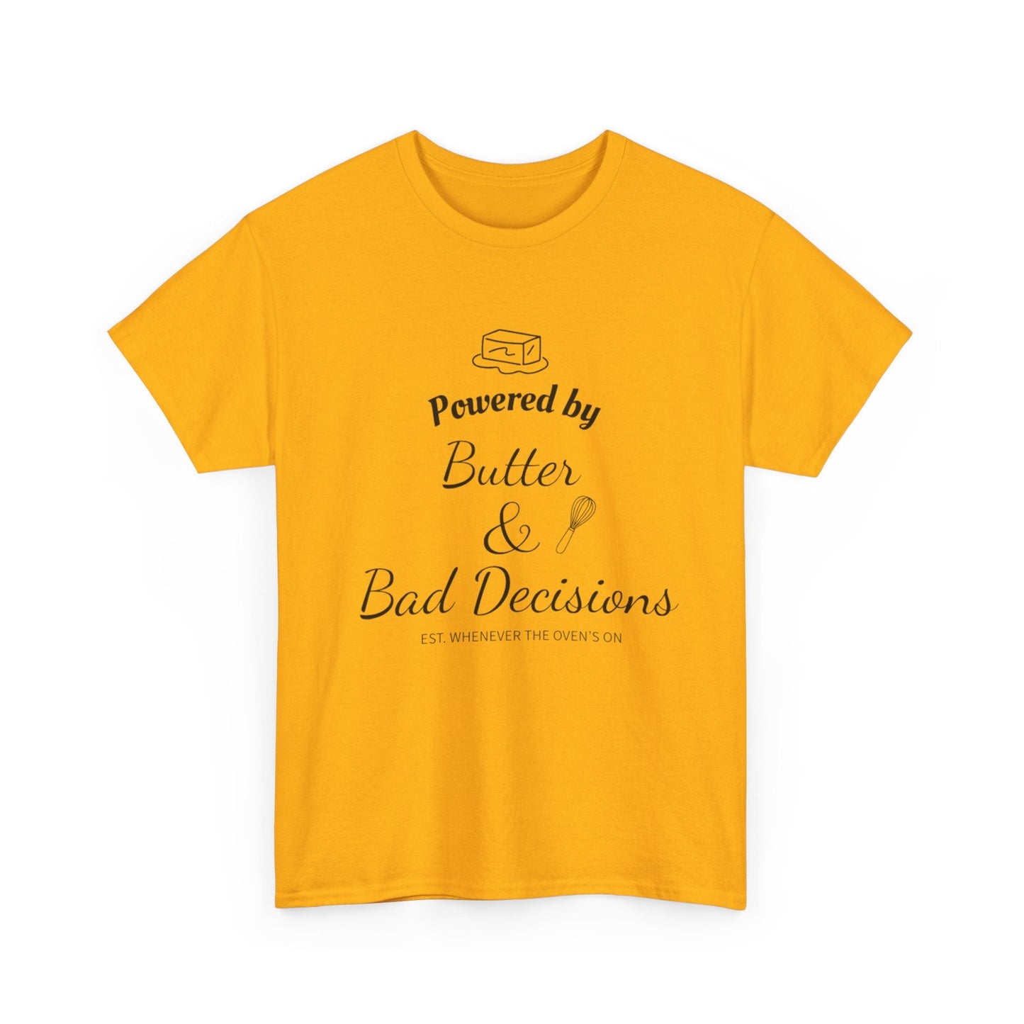 Powered by — Baking Lover Graphic Tee - Crushin' on Cookies