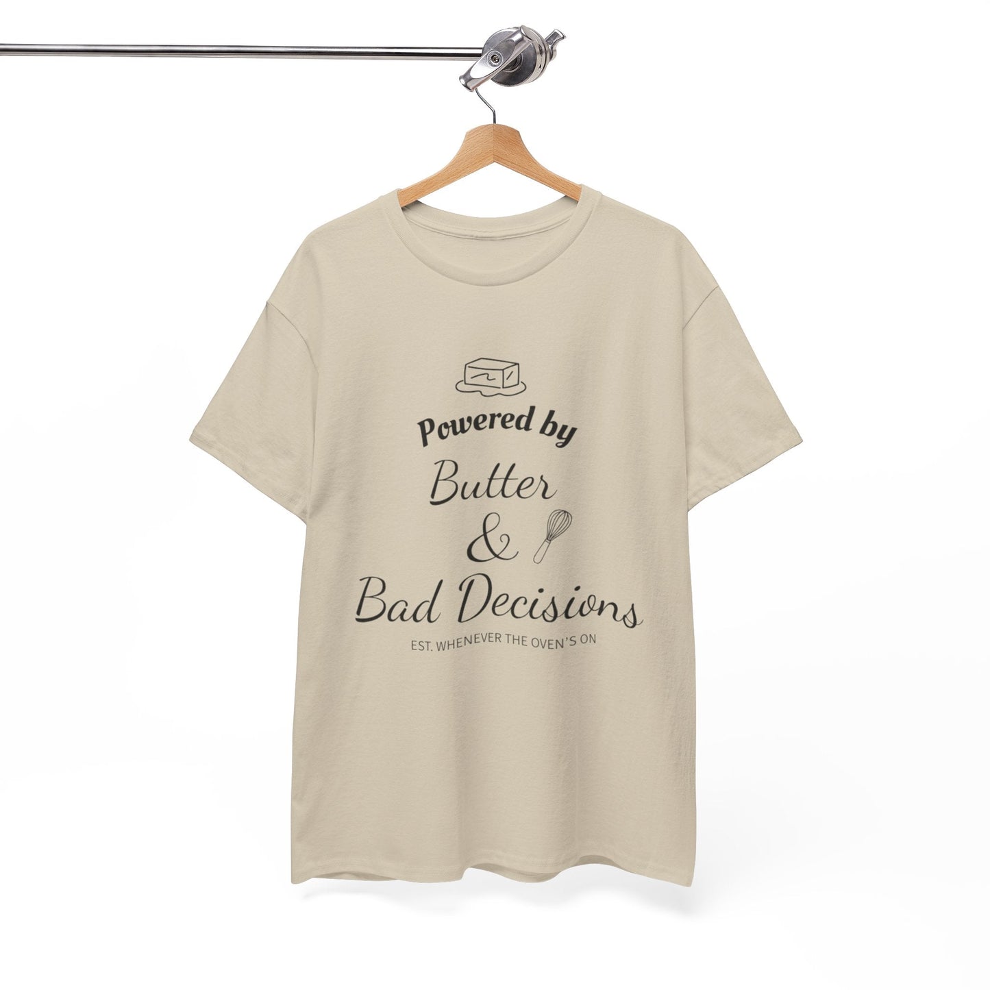 Powered by — Baking Lover Graphic Tee - Crushin' on Cookies