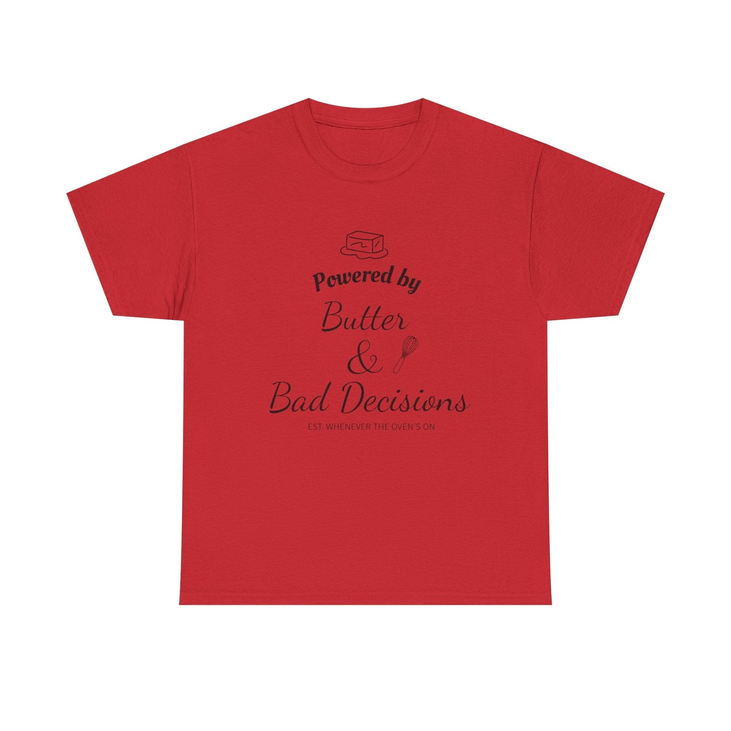 Powered by — Baking Lover Graphic Tee - Crushin' on Cookies
