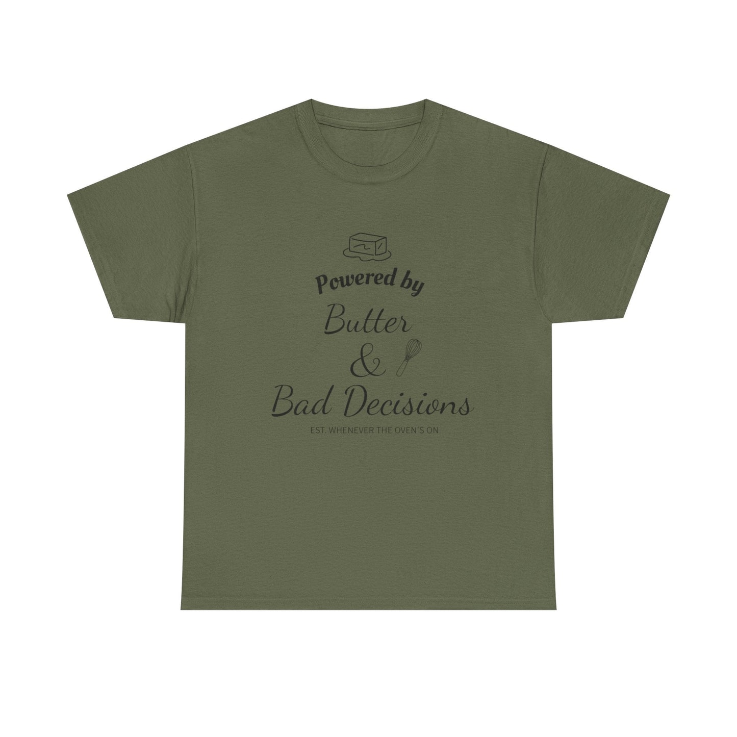 Powered by — Baking Lover Graphic Tee - Crushin' on Cookies