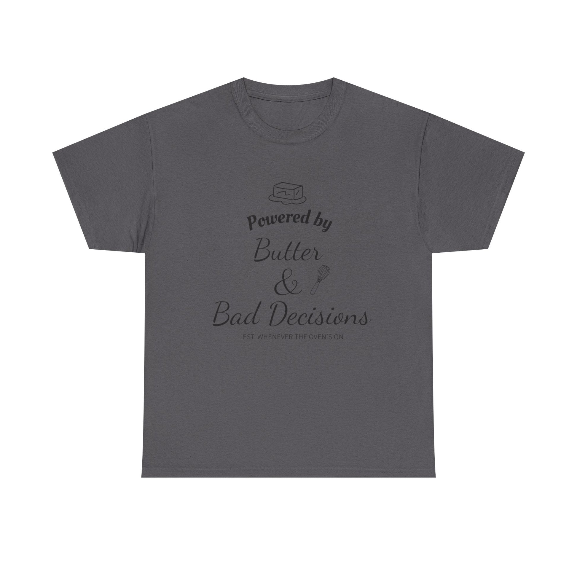 Powered by — Baking Lover Graphic Tee - Crushin' on Cookies