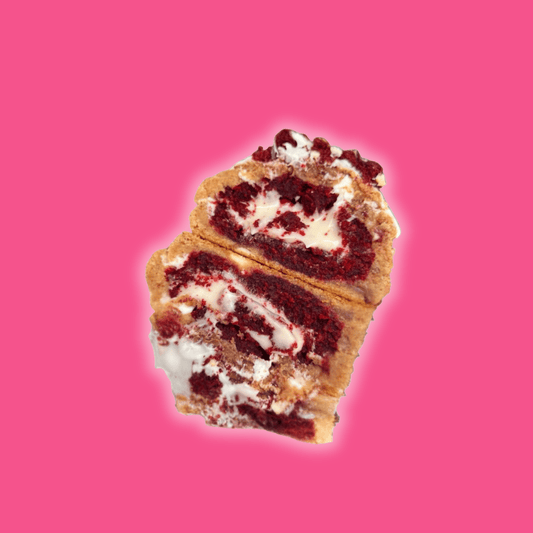 Red Velvet Cream Cheese Cookie - Crushin' on Cookies