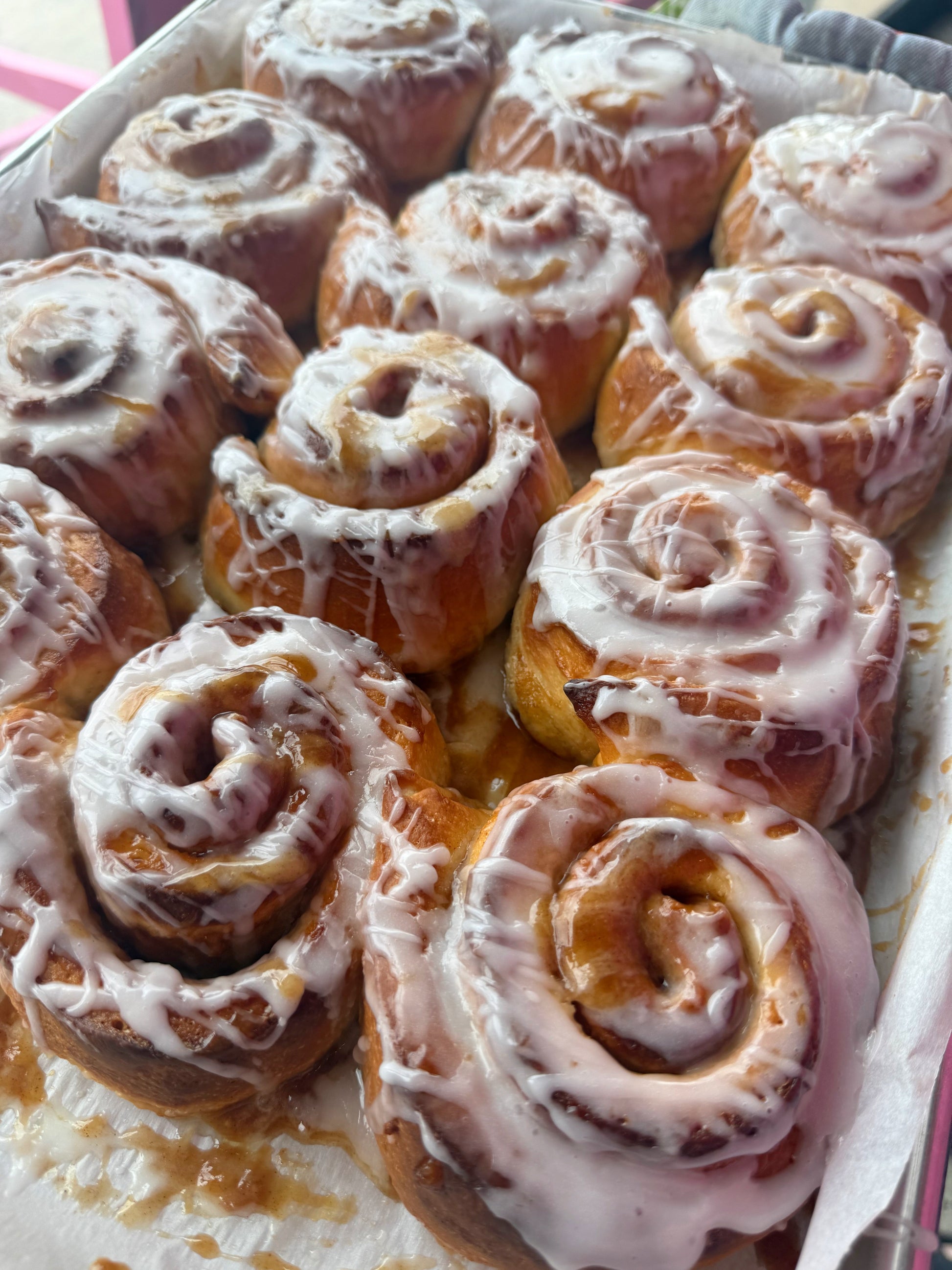 Regular cinnamon rolls - Crushin' on Cookies