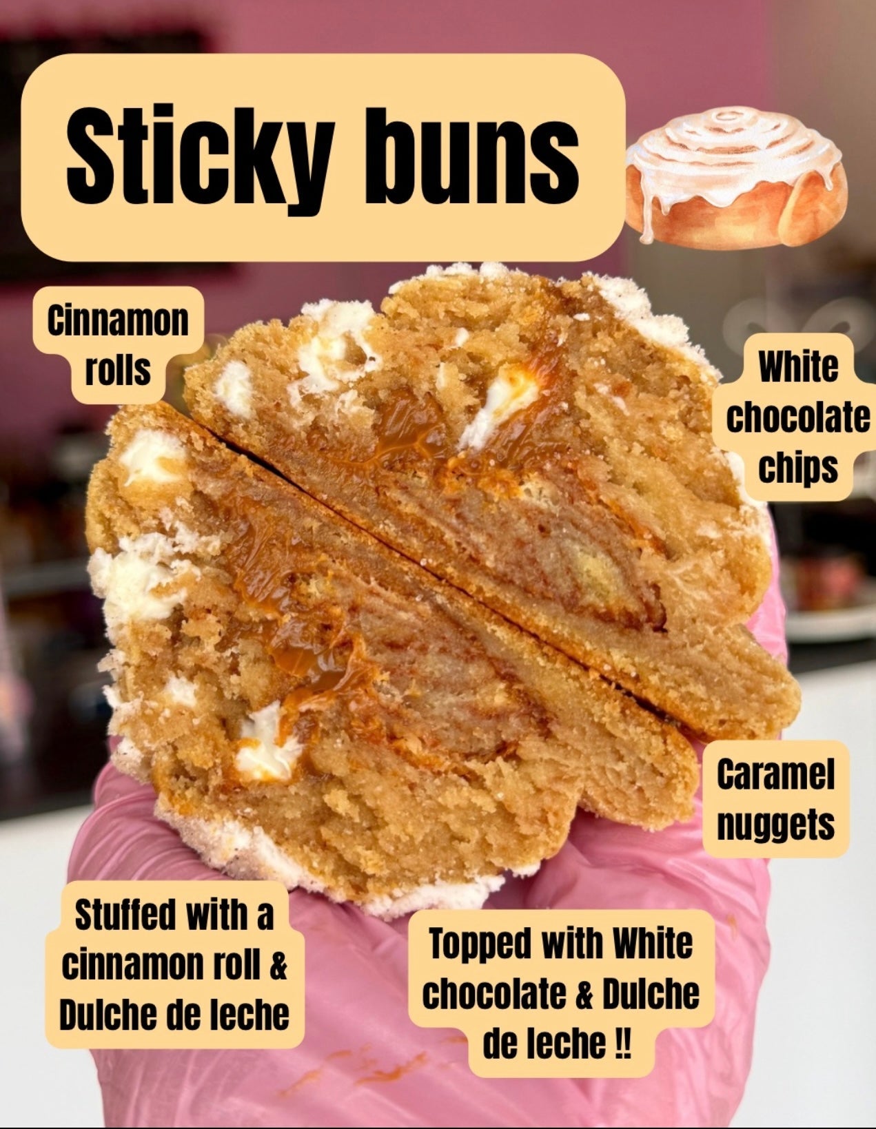 Sticky buns - Crushin' on Cookies