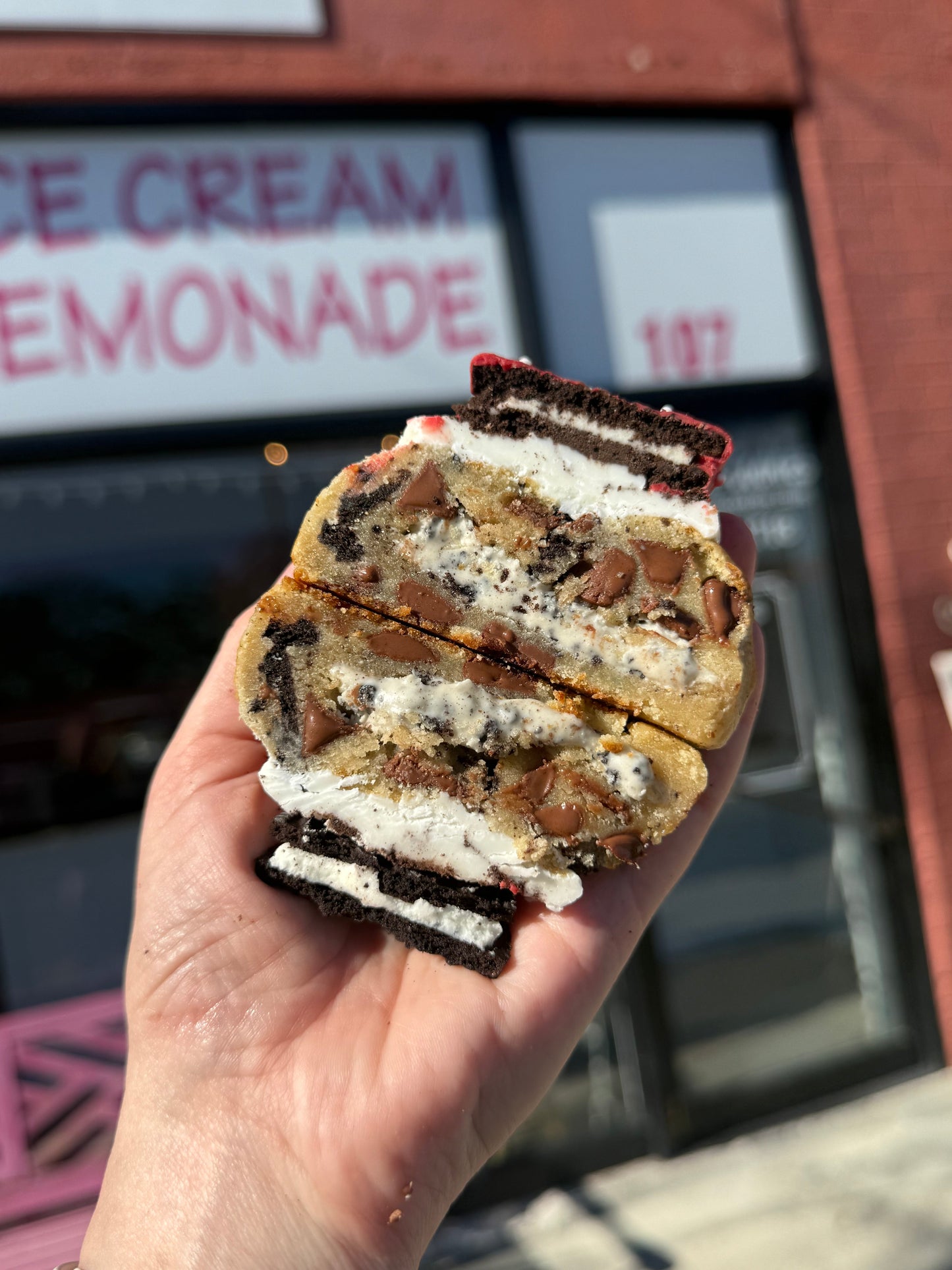 The Ultimate Cookies n Cream Stuffed Oreo Overload Cookie - Crushin' on Cookies